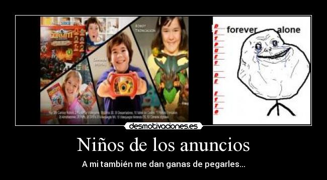Niños de los anuncios -