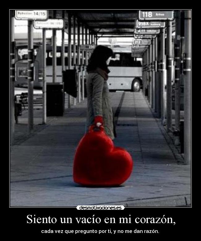 carteles corazon desamor desmotivaciones