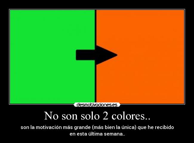 No son solo 2 colores.. - 