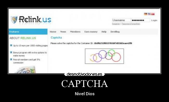 CAPTCHA - Nivel Dios