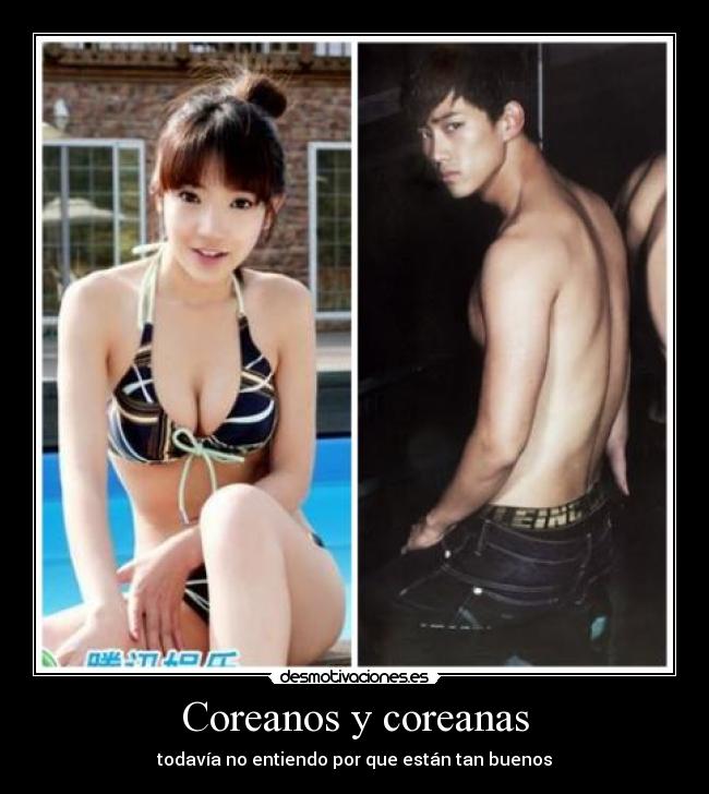 carteles coreanos coreanas desmotivaciones