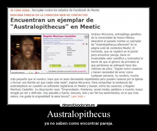 Australopithecus -