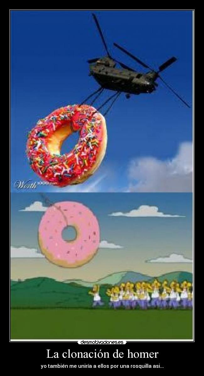 La clonación de homer -
