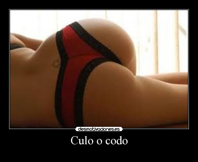 Culo o codo -