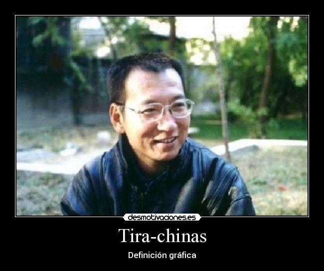 Tira-chinas - Definición gráfica