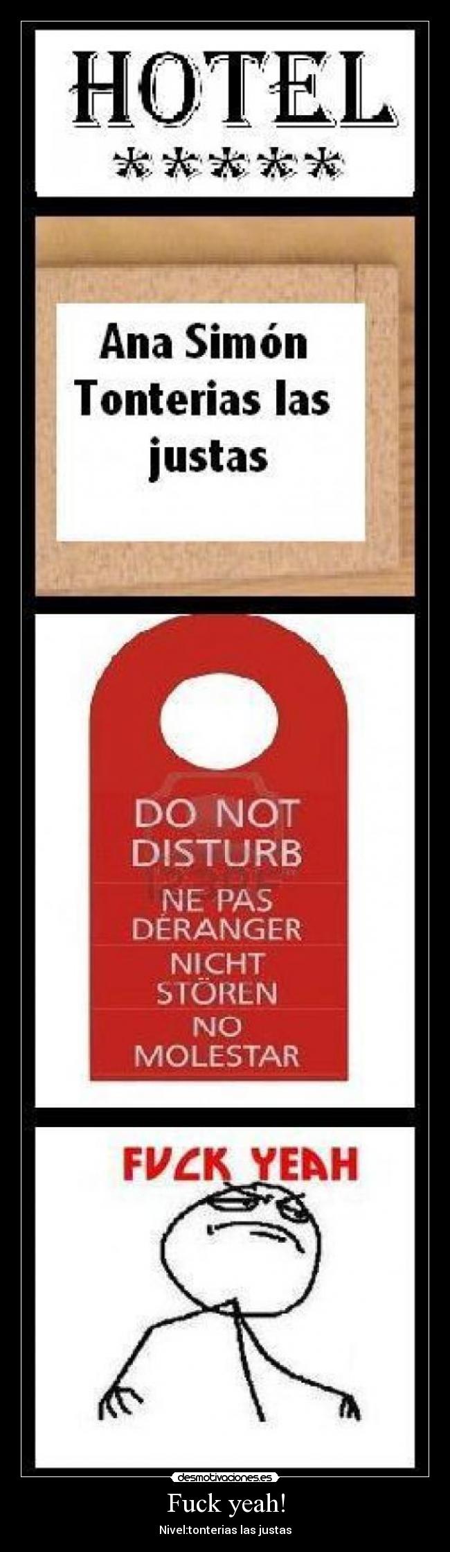 Fuck yeah! - Nivel:tonterias las justas