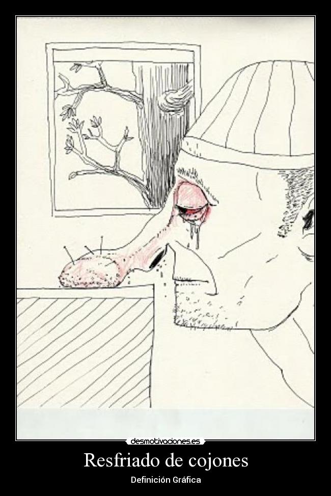 Resfriado de cojones - Definición Gráfica