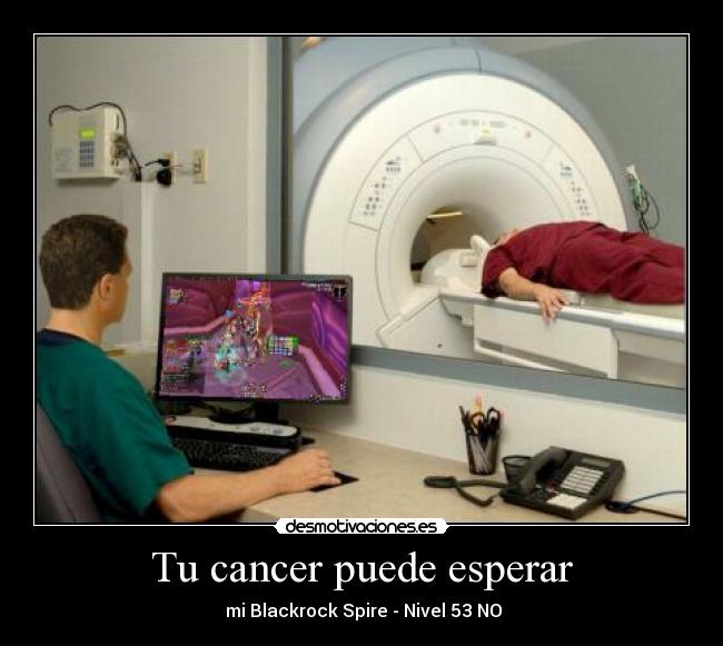 Tu cancer puede esperar -