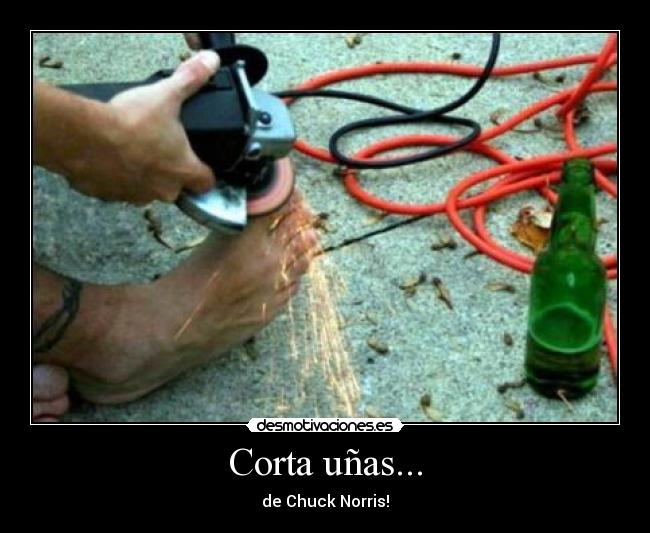 Corta uñas... - de Chuck Norris!