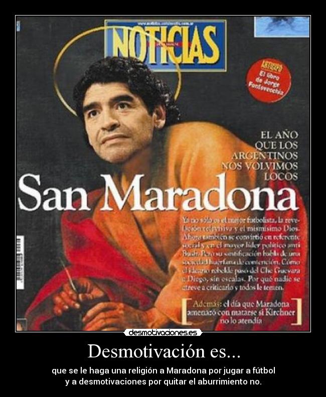 Desmotivación es... -