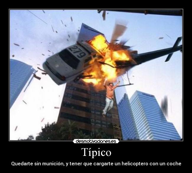 carteles helicoptero die hard jungla cristal desmotivaciones