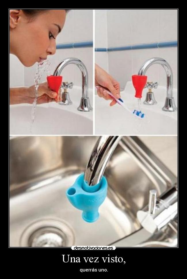 Una vez visto, -
