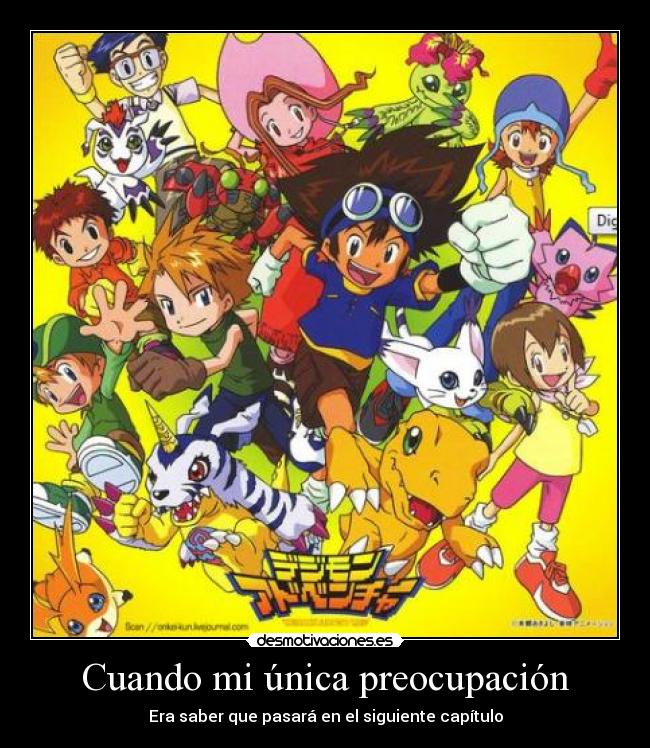 carteles digimon desmotivaciones