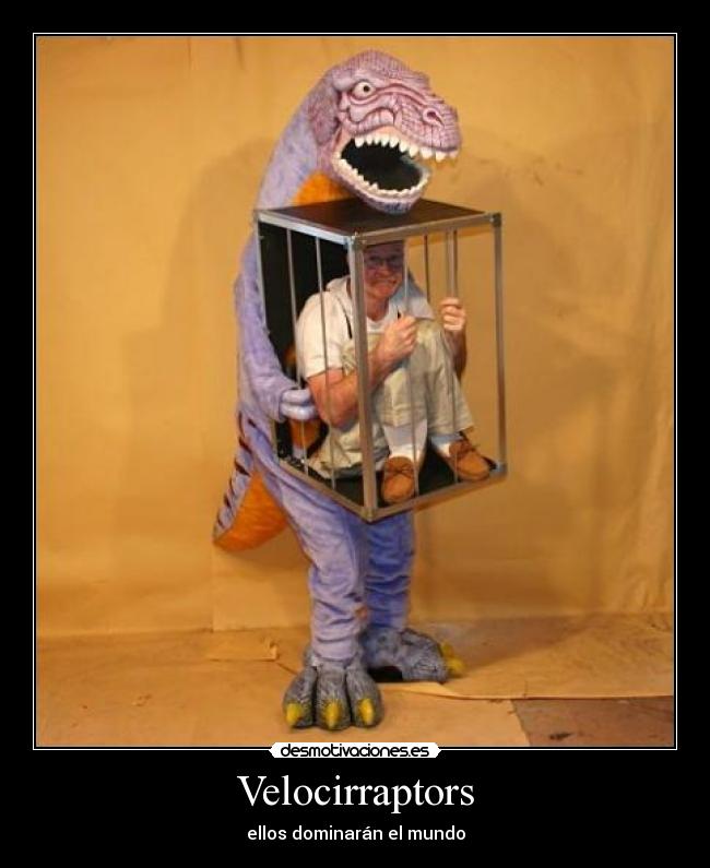 Velocirraptors - ellos dominarán el mundo