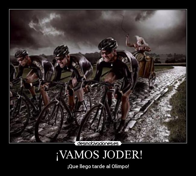 carteles dios joder tarde olimpo desmotivaciones