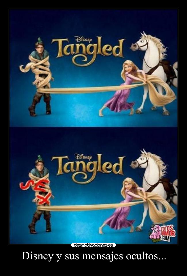 Disney y sus mensajes ocultos... -
