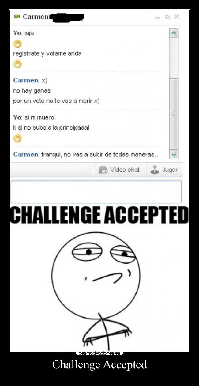 Challenge Accepted -