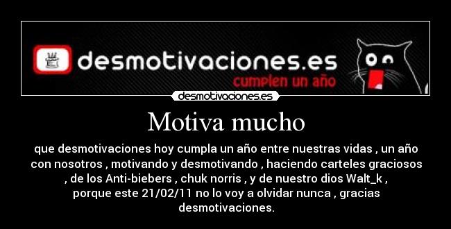 Motiva mucho - 