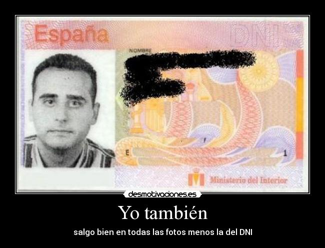 Yo también -