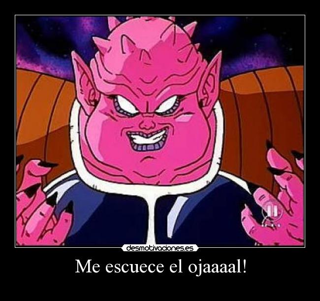 Me escuece el ojaaaal! -