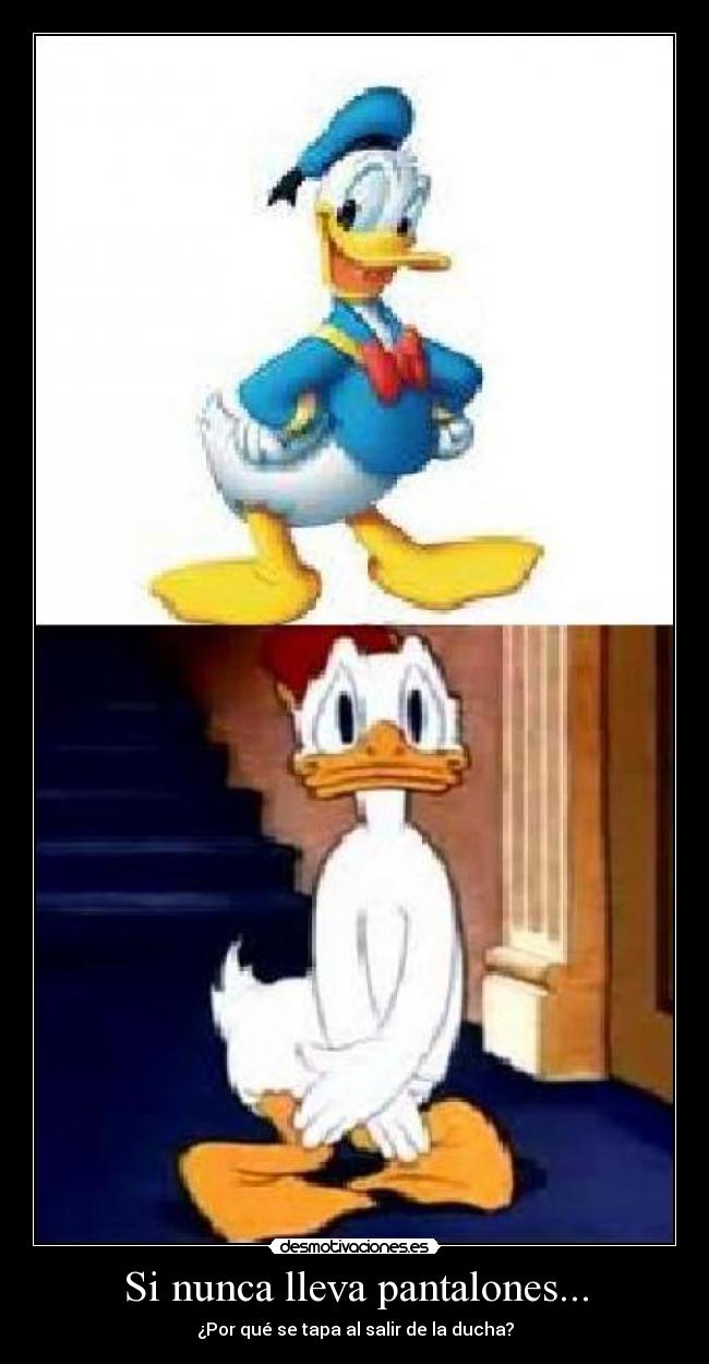 Si nunca lleva pantalones... - ¿Por qué se tapa al salir de la ducha?