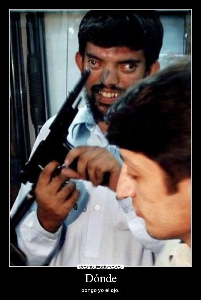 Dónde -