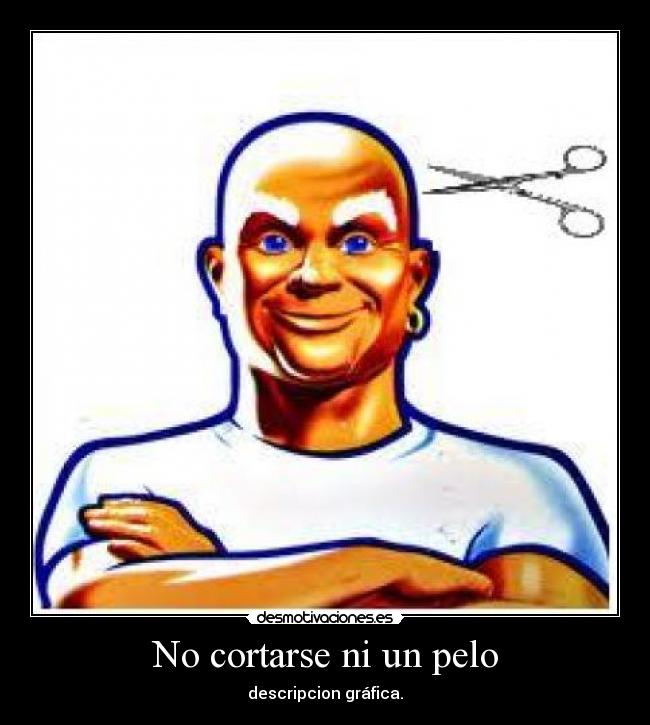 carteles don limpio cortarse pelo desmotivaciones