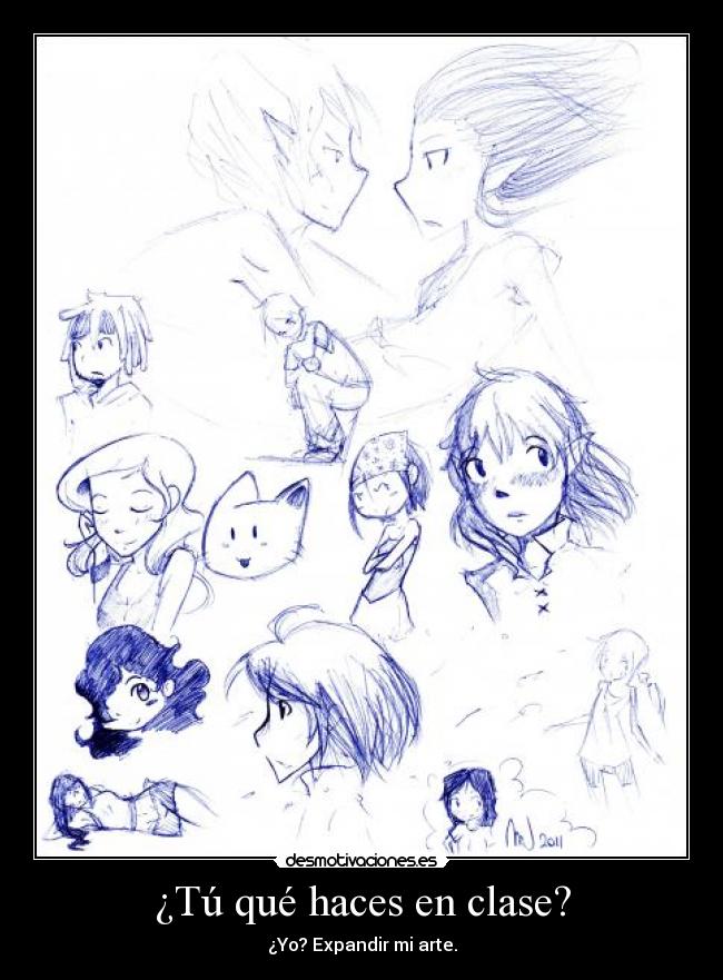 ¿Tú qué haces en clase? - 