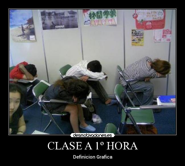 CLASE A 1º HORA -