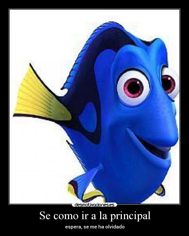 Se como ir a la principal - 