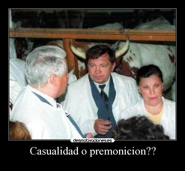 Casualidad o premonicion?? -