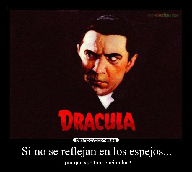 Si no se reflejan en los espejos... - 