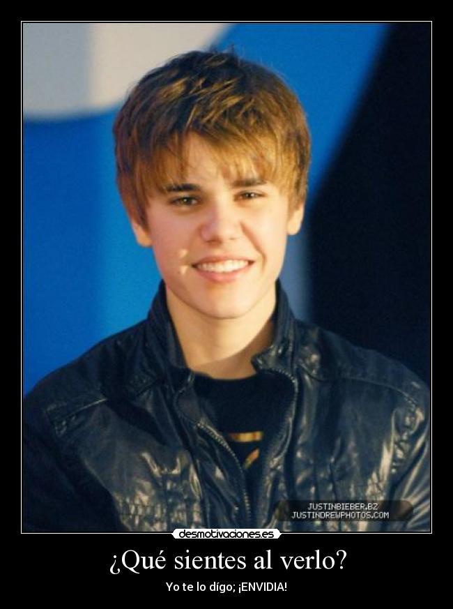 carteles justin bieber guapo amar jb love quiero desmotivaciones