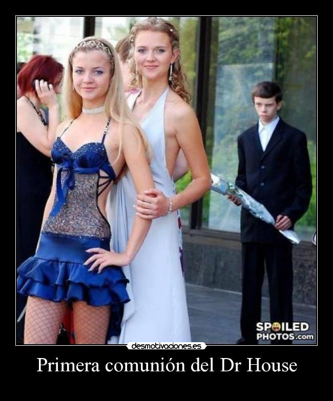 Primera comunión del Dr House -
