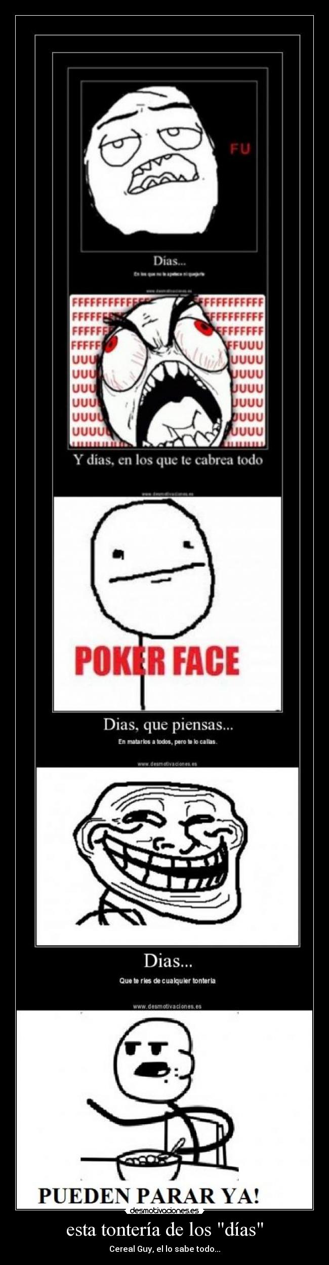 esta tontería de los días - Cereal Guy, el lo sabe todo...