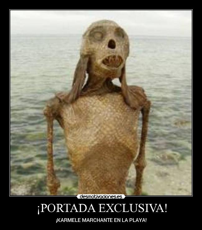 ¡PORTADA EXCLUSIVA! - ¡KARMELE MARCHANTE EN LA PLAYA!