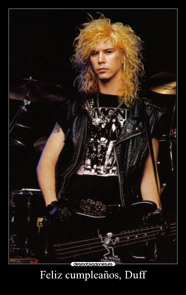 Feliz cumpleaños, Duff -