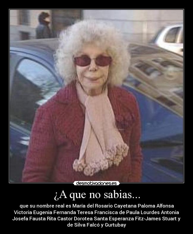 ¿A que no sabias... -