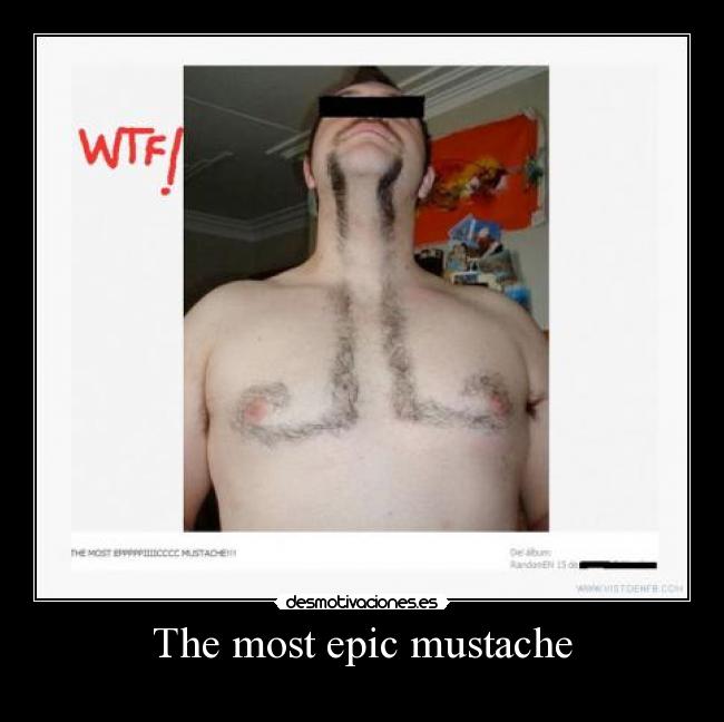 The most epic mustache -