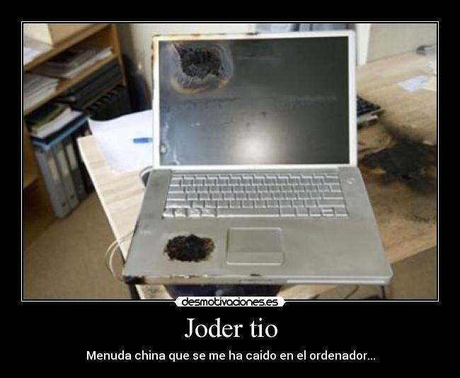 carteles china portatil quemado desmotivaciones