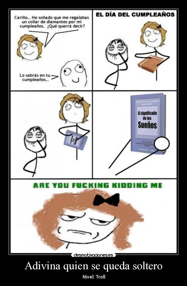 Adivina quien se queda soltero - 