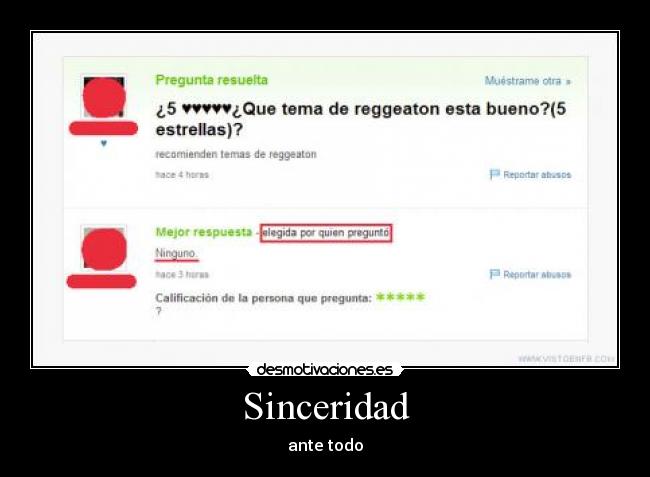 Sinceridad -