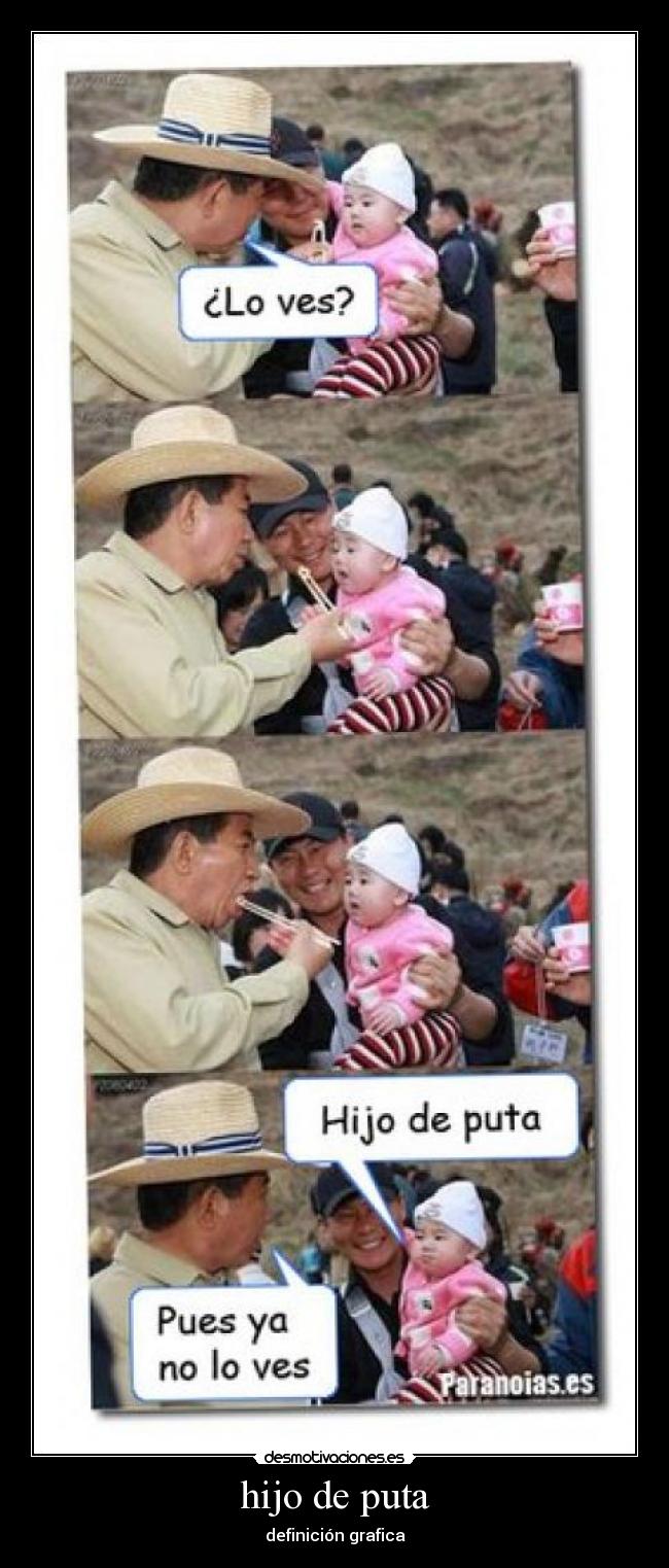 hijo de puta -