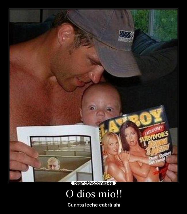 O dios mio!! - Cuanta leche cabrá ahi