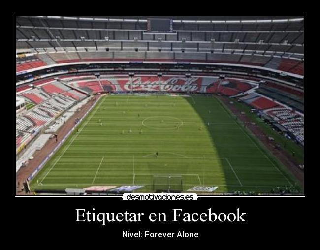 Etiquetar en Facebook - Nivel: Forever Alone
