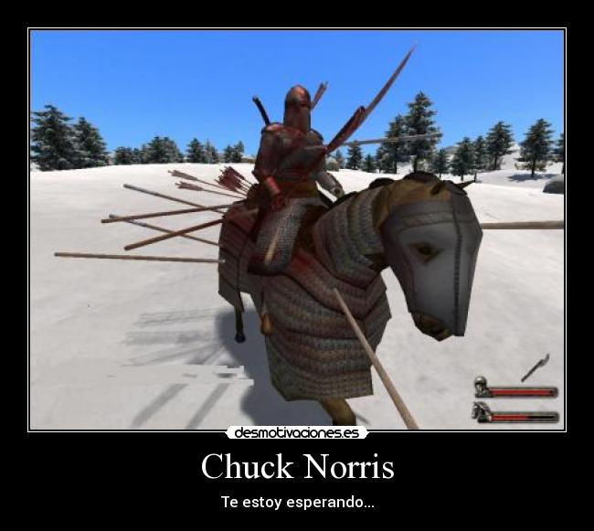 Chuck Norris - Te estoy esperando...