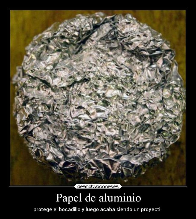 Papel de aluminio - 