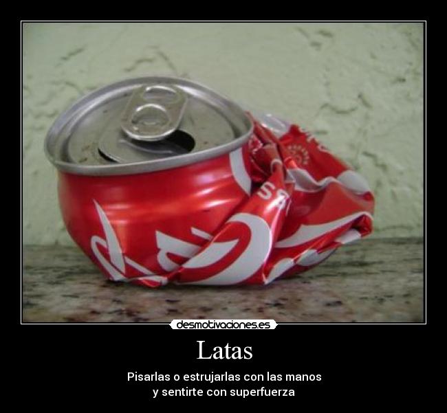 carteles latas desmotivaciones