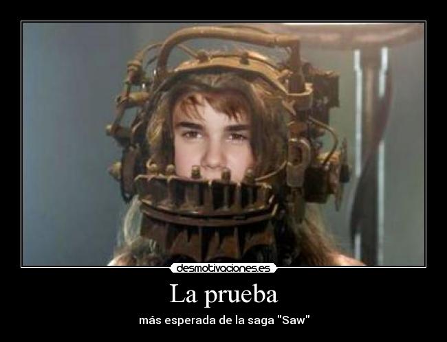 La prueba - más esperada de la saga Saw