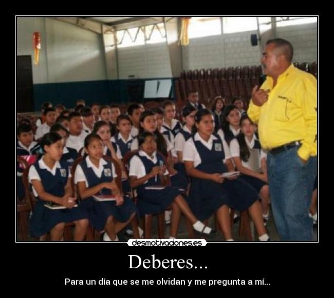 Deberes... - 